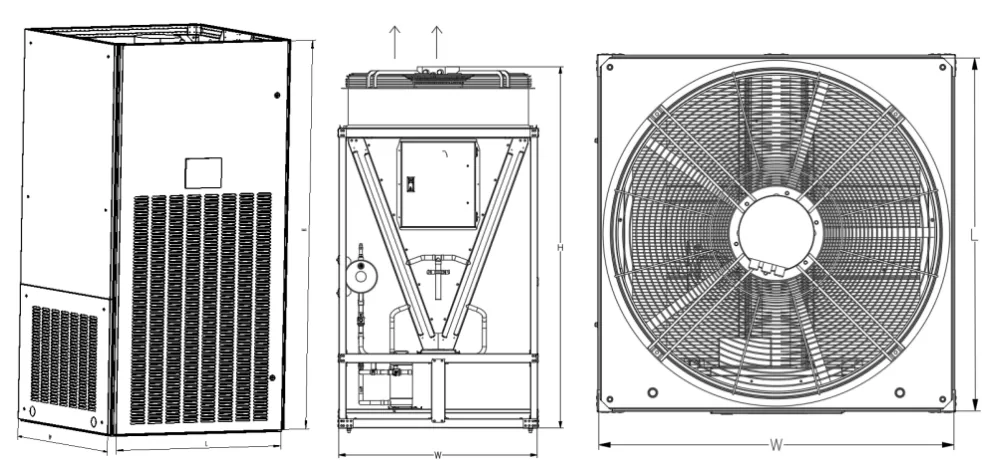 气悬浮热管空调